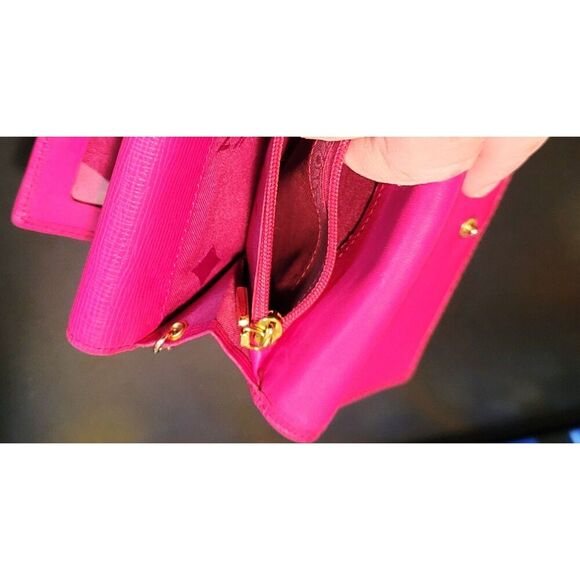 MCM Double Snap Tri-Fold Wallet with Charms EUC - Picture 6 of 11